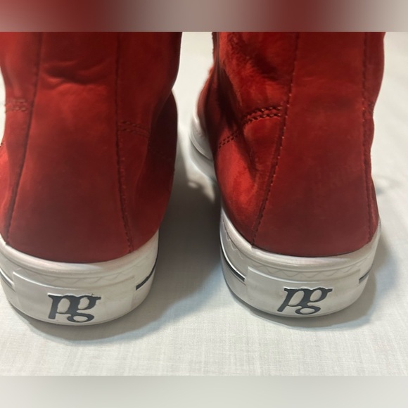 Paul Green Men’s Red Nubuck Shoes - Picture 10 of 13